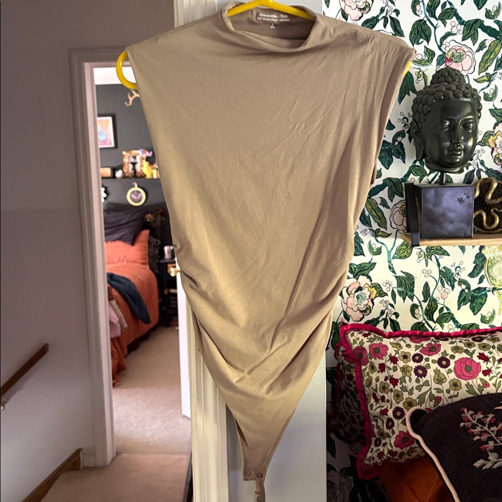 Abercrombie & Fitch Tan Bodysuit
